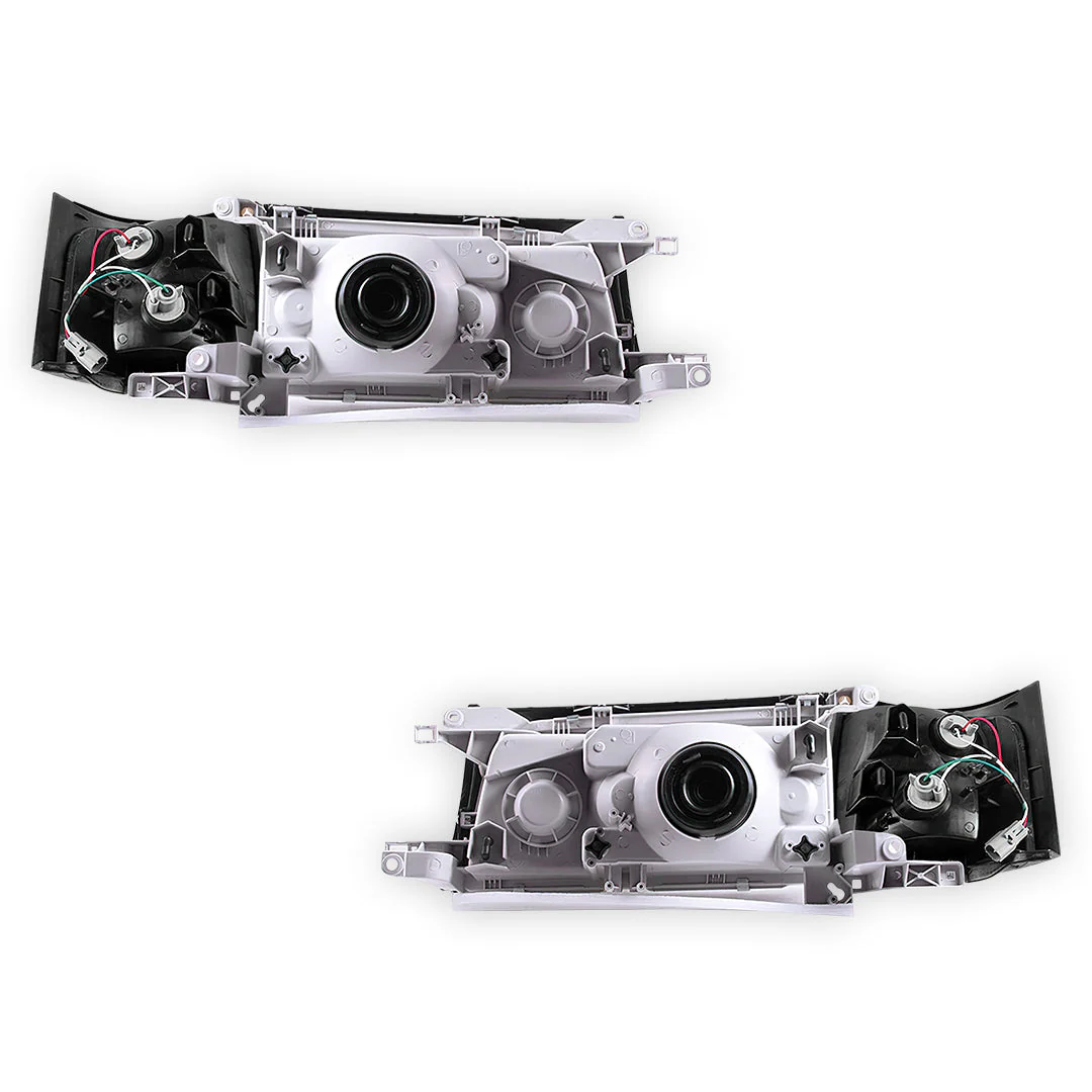 Toyota Coaster Bus BB40 / BB50 / HZB (1993 - 2006) Halogen OEM Style Headlights + Corner Lights LH + RH - Image 3