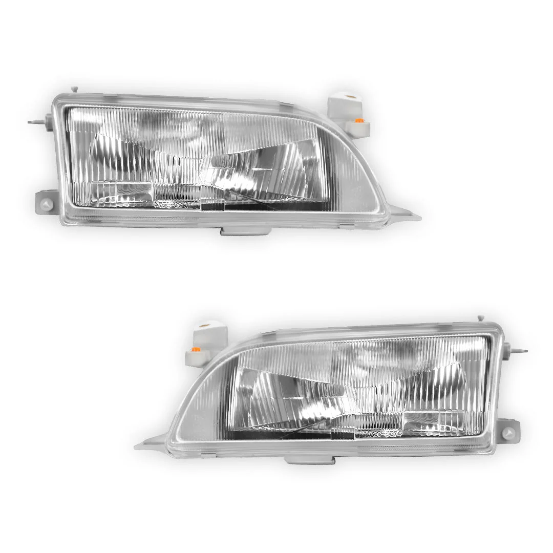 Toyota Corolla AE101 (1996 - 1999) OEM Style Headlights LH + RH - Image 2