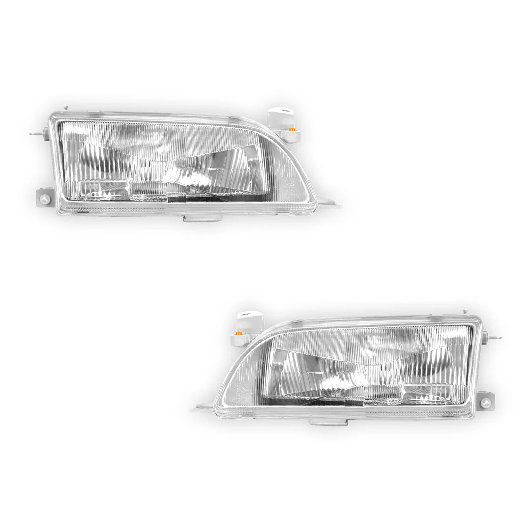Toyota Corolla AE101 (1996 - 1999) OEM Style Headlights LH + RH - Image 2