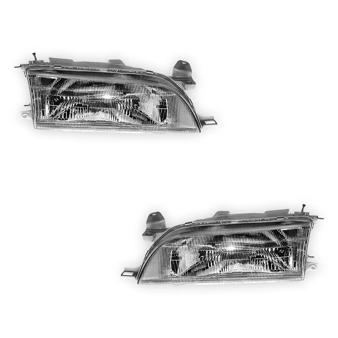 Toyota Corolla AE101 / AE102 (1994 - 1999) OEM Style Headlights LH + RH - Image 2