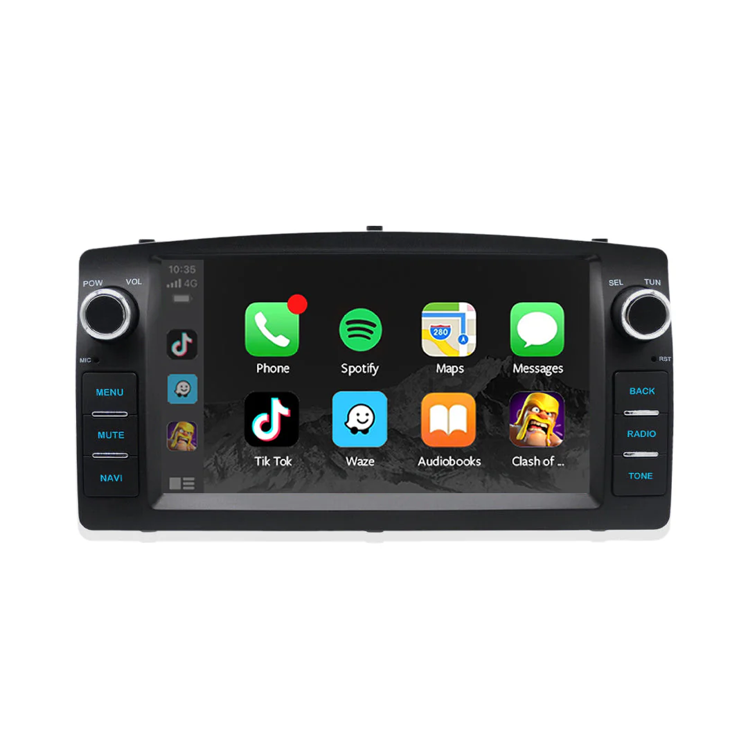 Toyota Corolla E120 (2001 - 2006) 7" 13.3" Wireless Android 15 Head Unit for Apple CarPlay / Android Auto - Image 2