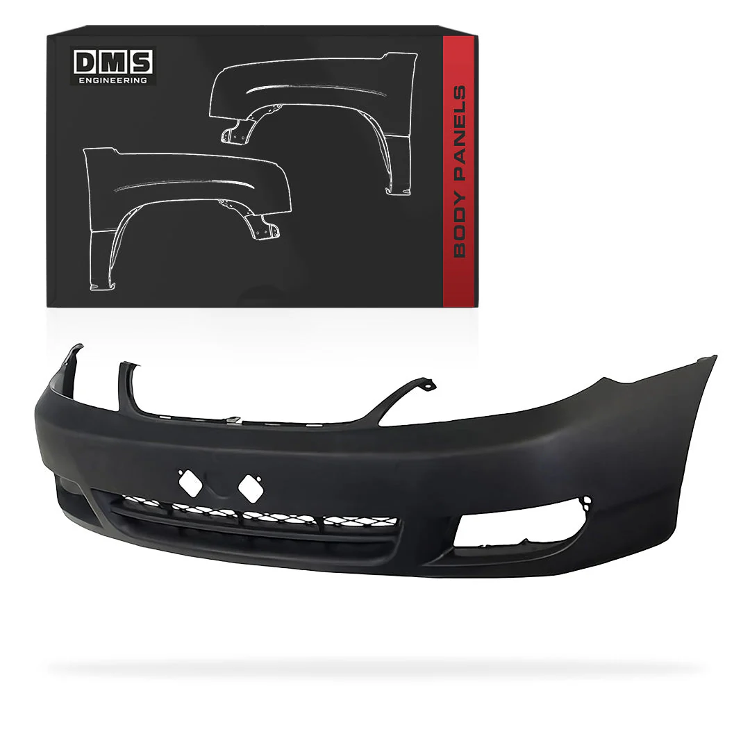 Toyota Corolla E120 / E130 (2004 - 2007) Black Japan Built Front Bumper Cover - Image 2