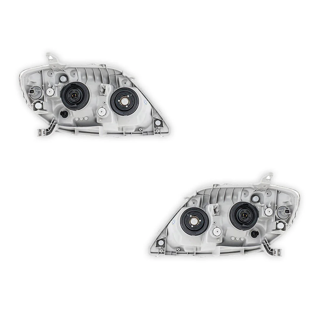 Toyota Corolla E120 ZZE122 Hatch (2001 - 2007) OEM Style Headlights LH + RH - Image 6