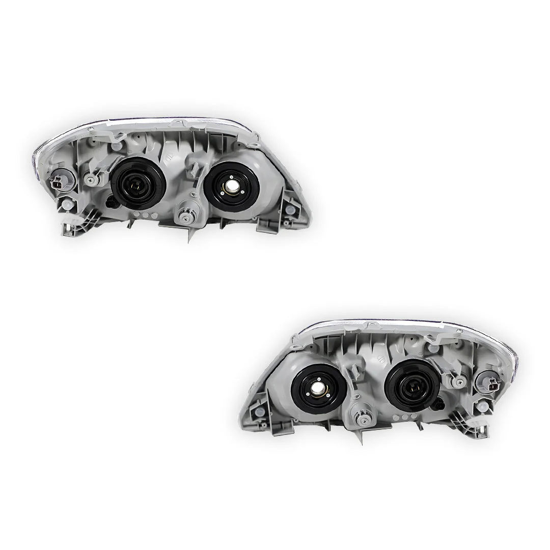 Toyota Corolla E120 ZZE122 Sedan / Wagon (2001 - 2007) Headlights LH + RH - Image 3