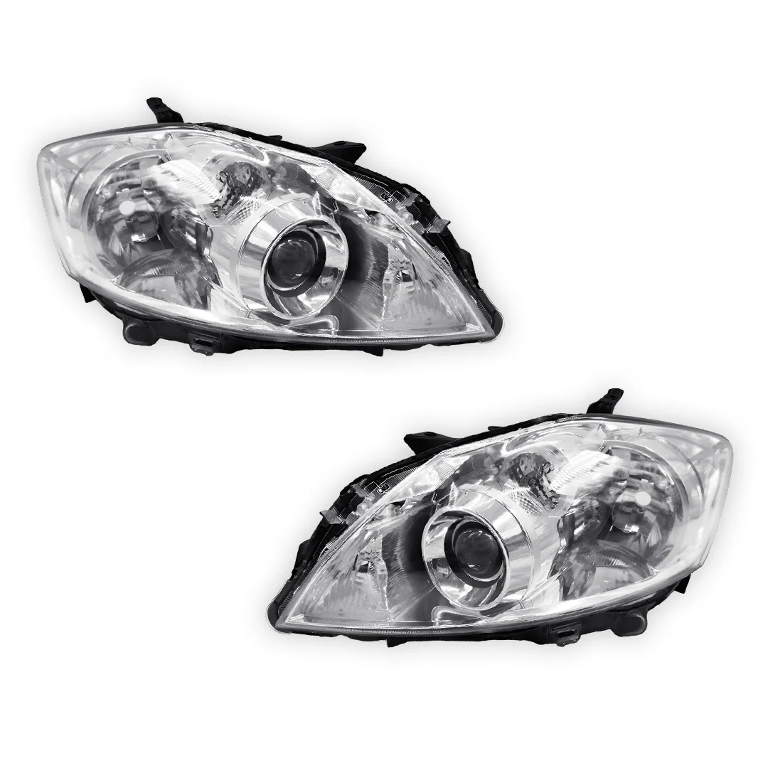 Toyota Corolla E150 (2009 - 2012) OEM Style Non-Xenon Headlights LH + RH - Image 2