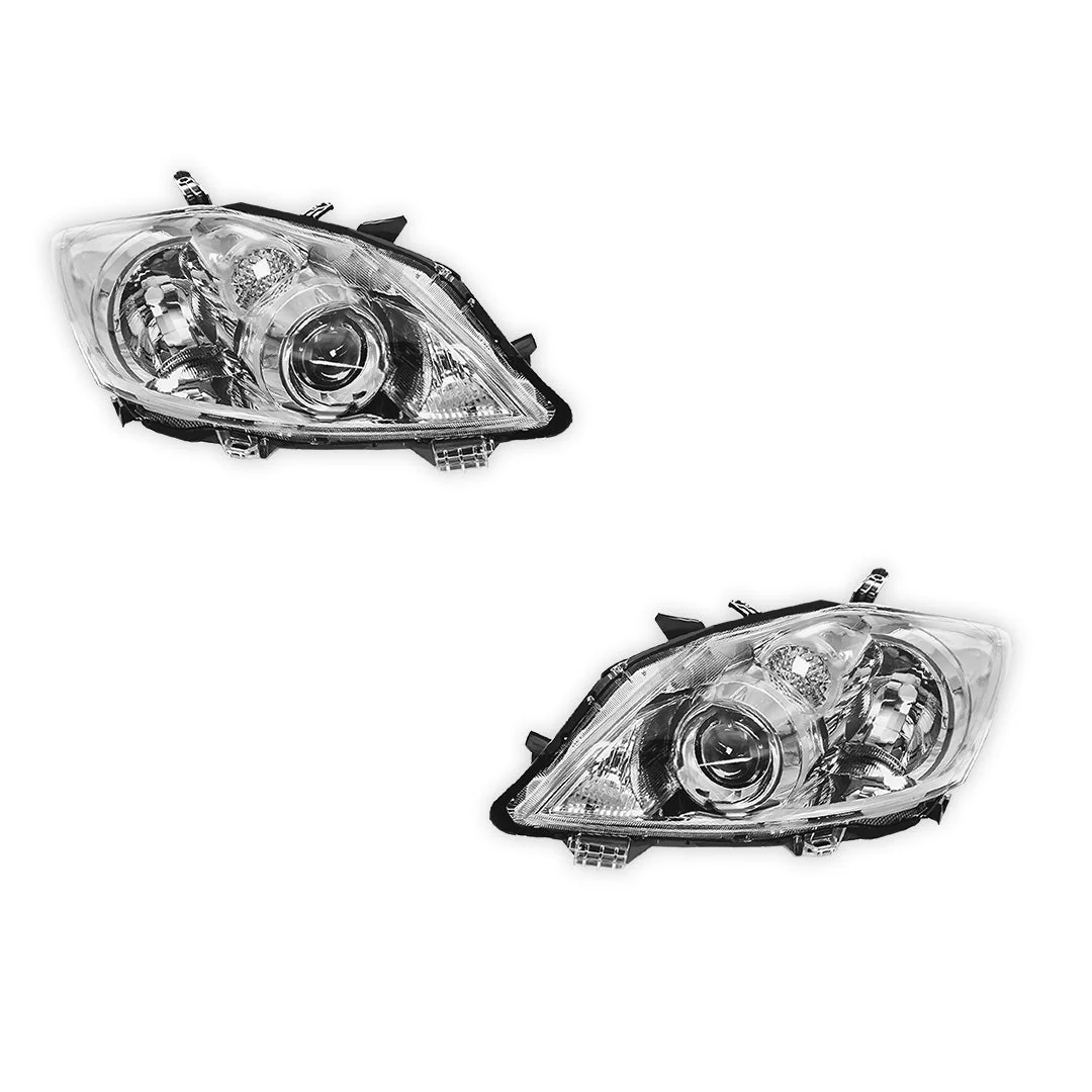 Toyota Corolla E150 / ZRE152 Series 2 Hatchback (2009 - 2012) Non HID OEM Style Headlights LH + RH - Image 2
