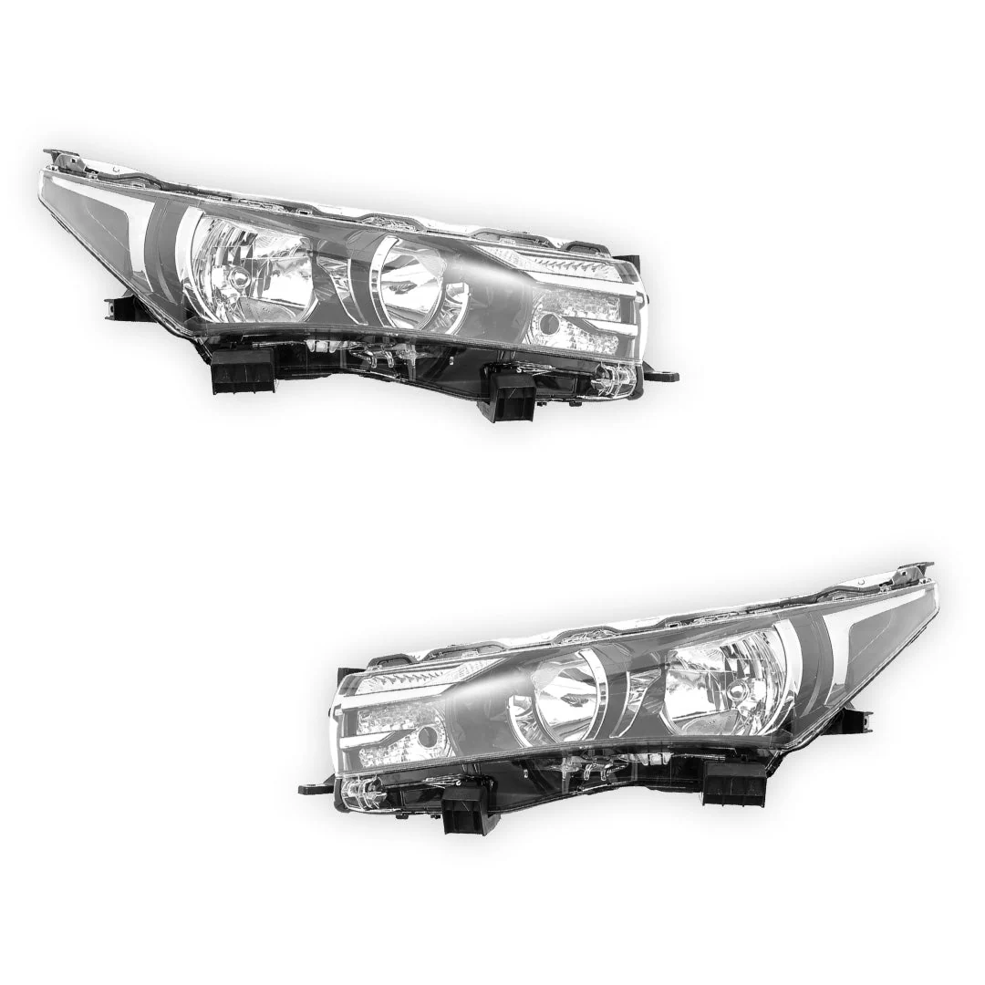 Toyota Corolla E170 (2013 - 2016) Genuine Non-LED Headlights LH + RH - Image 2