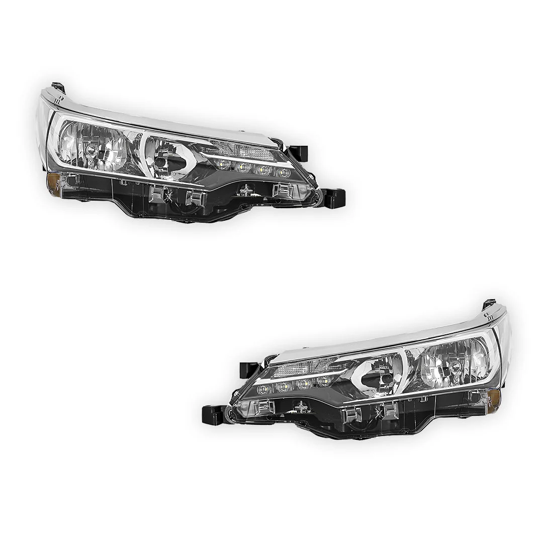 Toyota Corolla E170 (2016 - 2019) Non Xenon Headlights LH + RH - Image 2