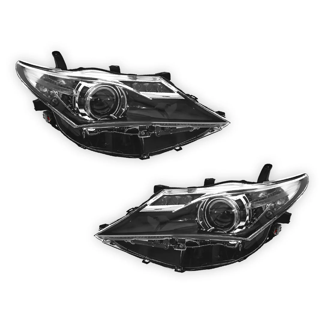 Toyota Corolla E180 (2012 - 2015) OEM Style Non-Xenon Headlights LH + RH - Image 2