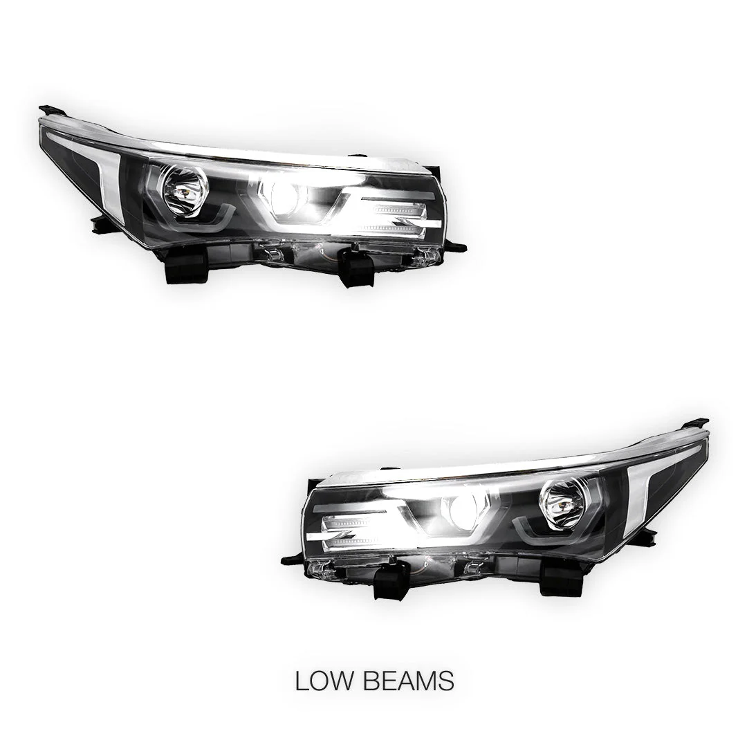 Toyota Corolla E180 (2013 - 2016) LED DRL Projector Headlights LH + RH - Image 4