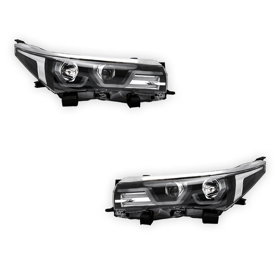 Toyota Corolla E180 (2013 - 2016) LED DRL Projector Headlights LH + RH - Image 6