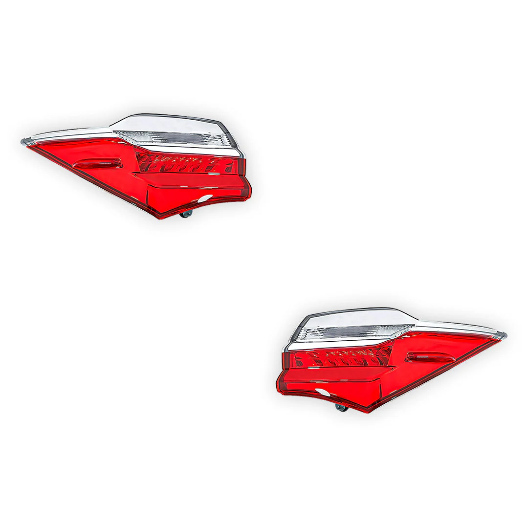 Toyota Corolla E180 / ZRE172 Sedan (2016 - 2019) LED Tail Light LH + RH - Image 2