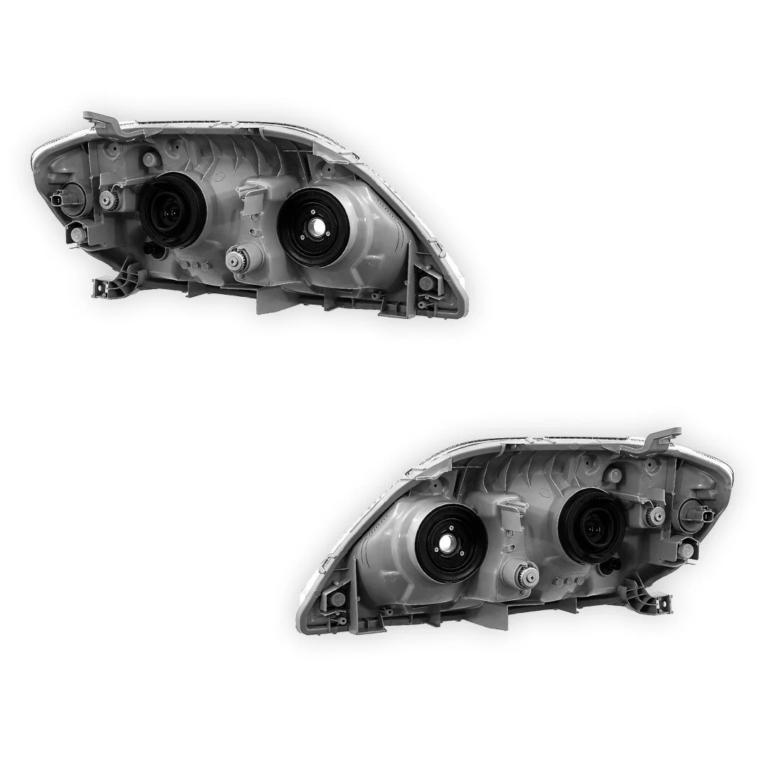 Toyota Corolla ZE122 (2003 - 2004) OEM Style Headlights LH + RH - Image 3