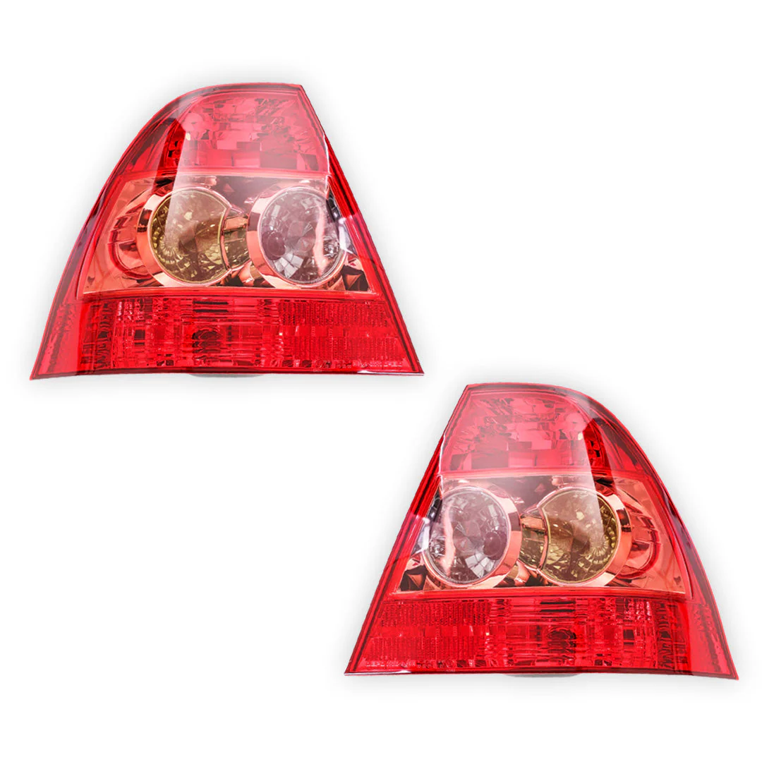 Toyota Corolla ZE122 (2004 - 2007) OEM Style Tail Lights LH + RH - Image 2