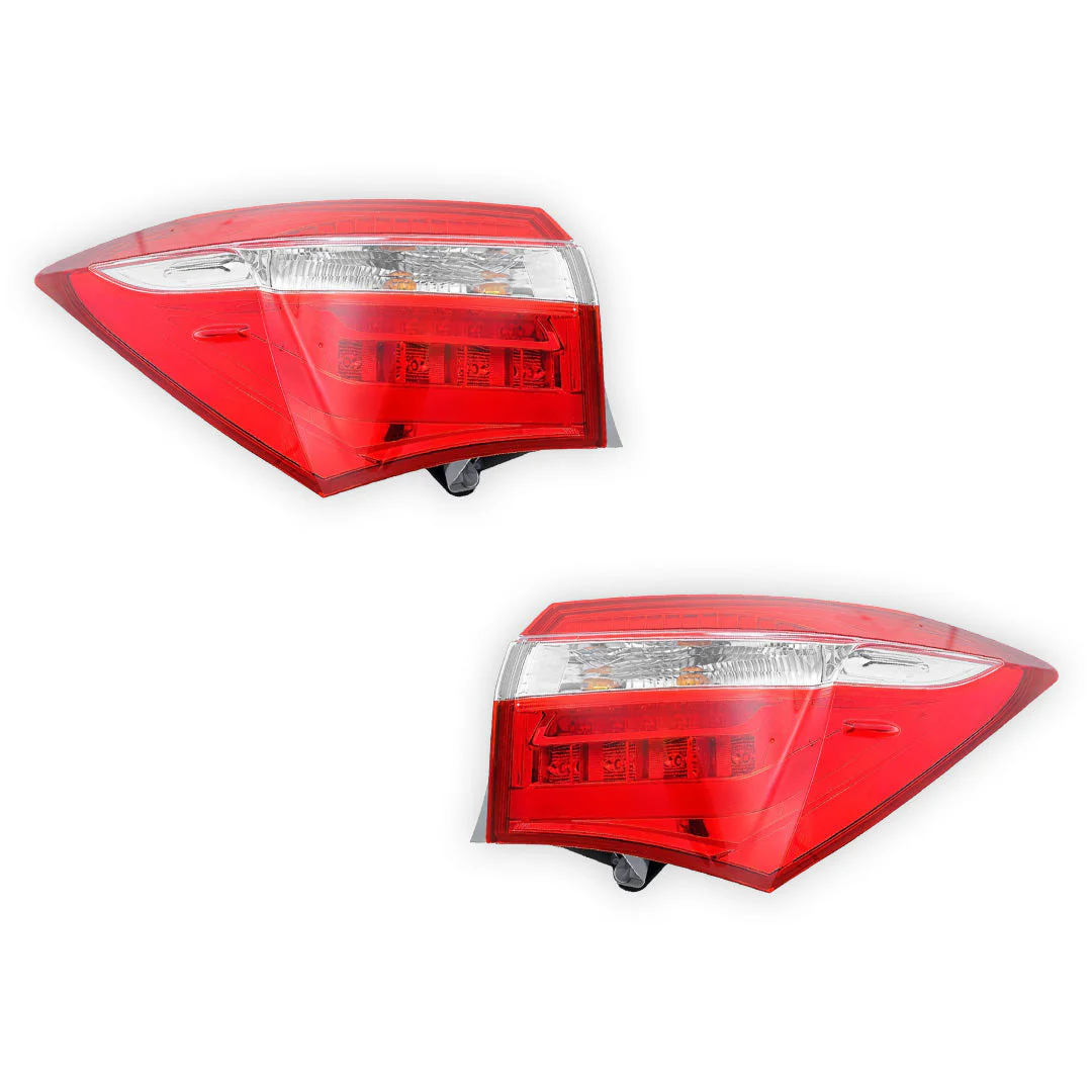 Toyota Corolla E170 (2013 - 2016) Genuine Tail Lights LH + RH - Image 2