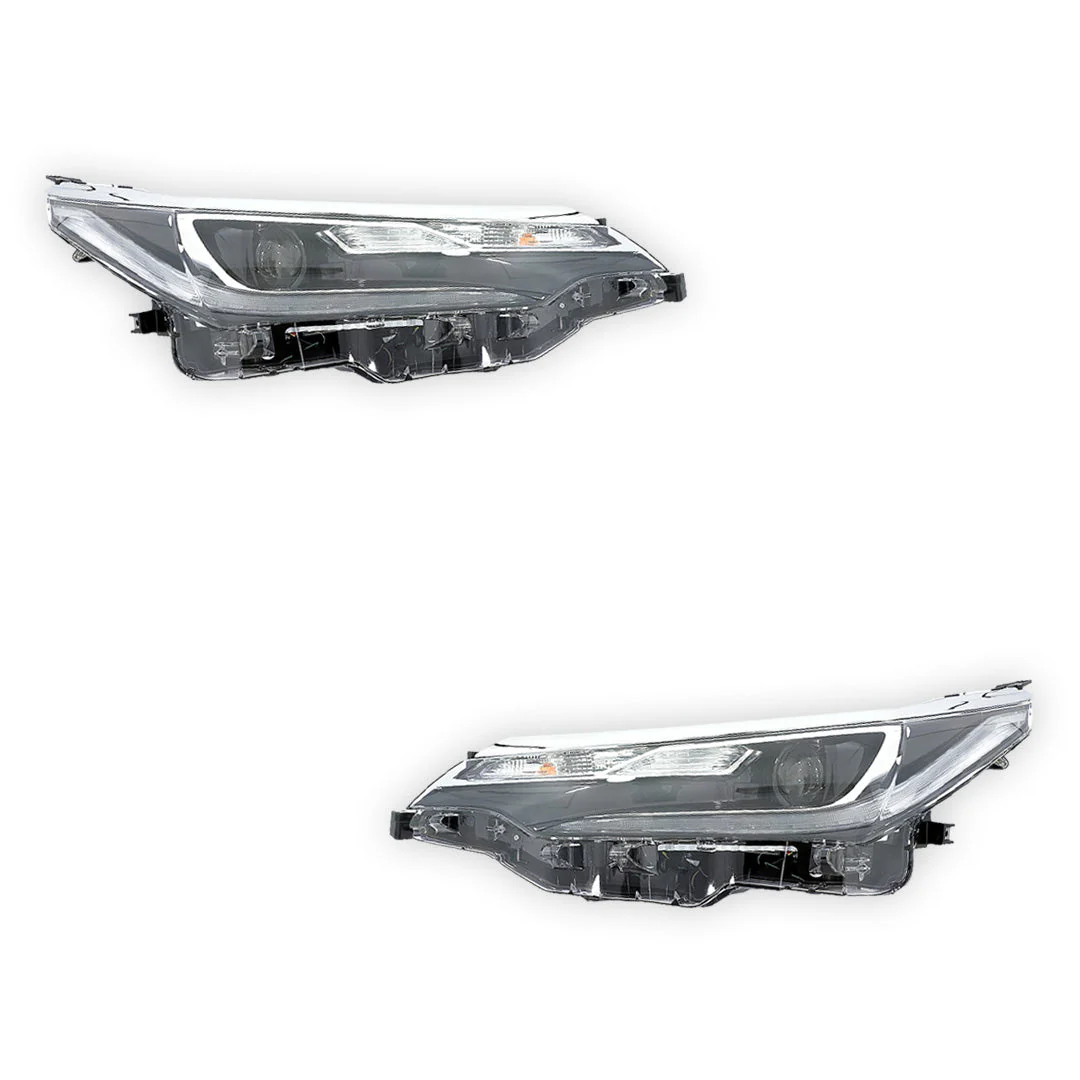 Toyota Corolla ZRE172 (2016 - 2019) Genuine Headlights LH + RH - Image 2