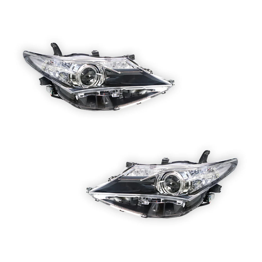 Toyota Corolla ZRE182 (2012 - 2015) OEM Style Non Xenon Headlights LH + RH - Image 2