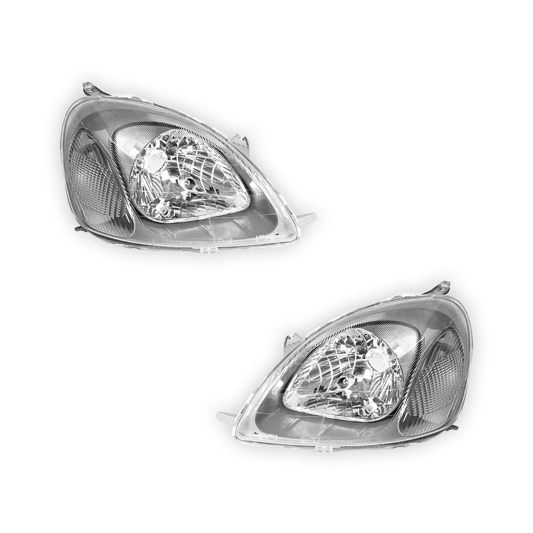 Toyota Echo NCP (1999 - 2002) OEM Style Headlights LH + RH - Image 2