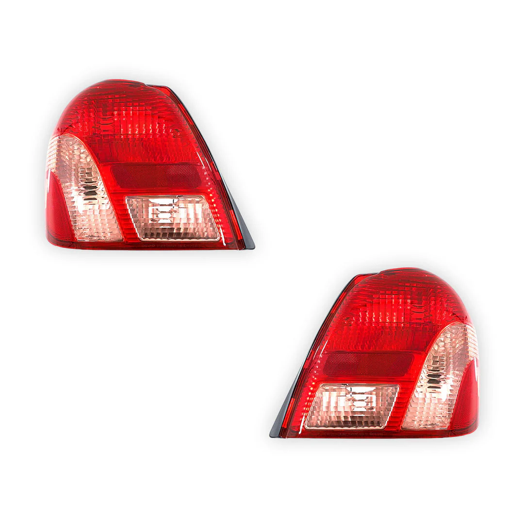 Toyota Echo NCP (1999 - 2002) OEM Style Tail Lights LH + RH - Image 2