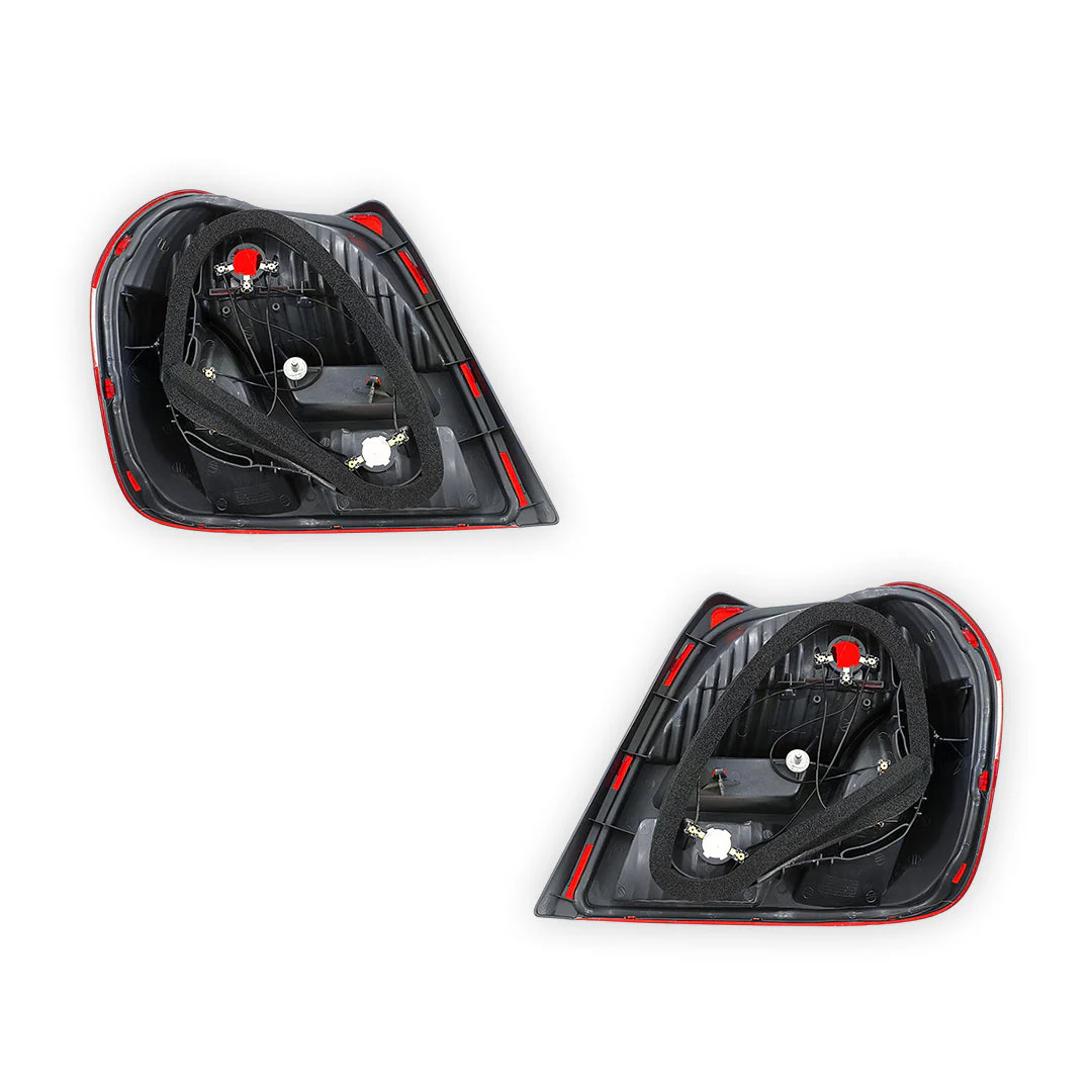 Toyota Echo NCP (1999 - 2002) OEM Style Tail Lights LH + RH - Image 3