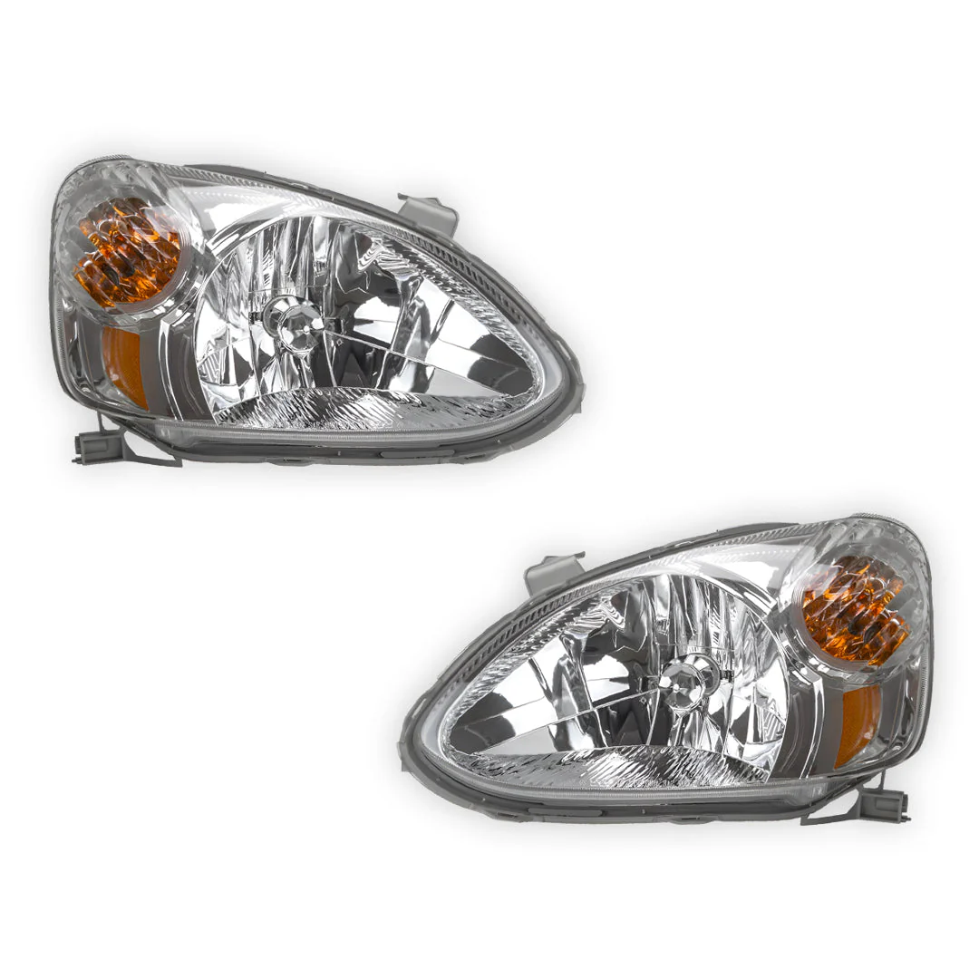 Toyota Echo NCP Sedan (2002 - 2005) OEM Style Headlights LH + RH - Image 2