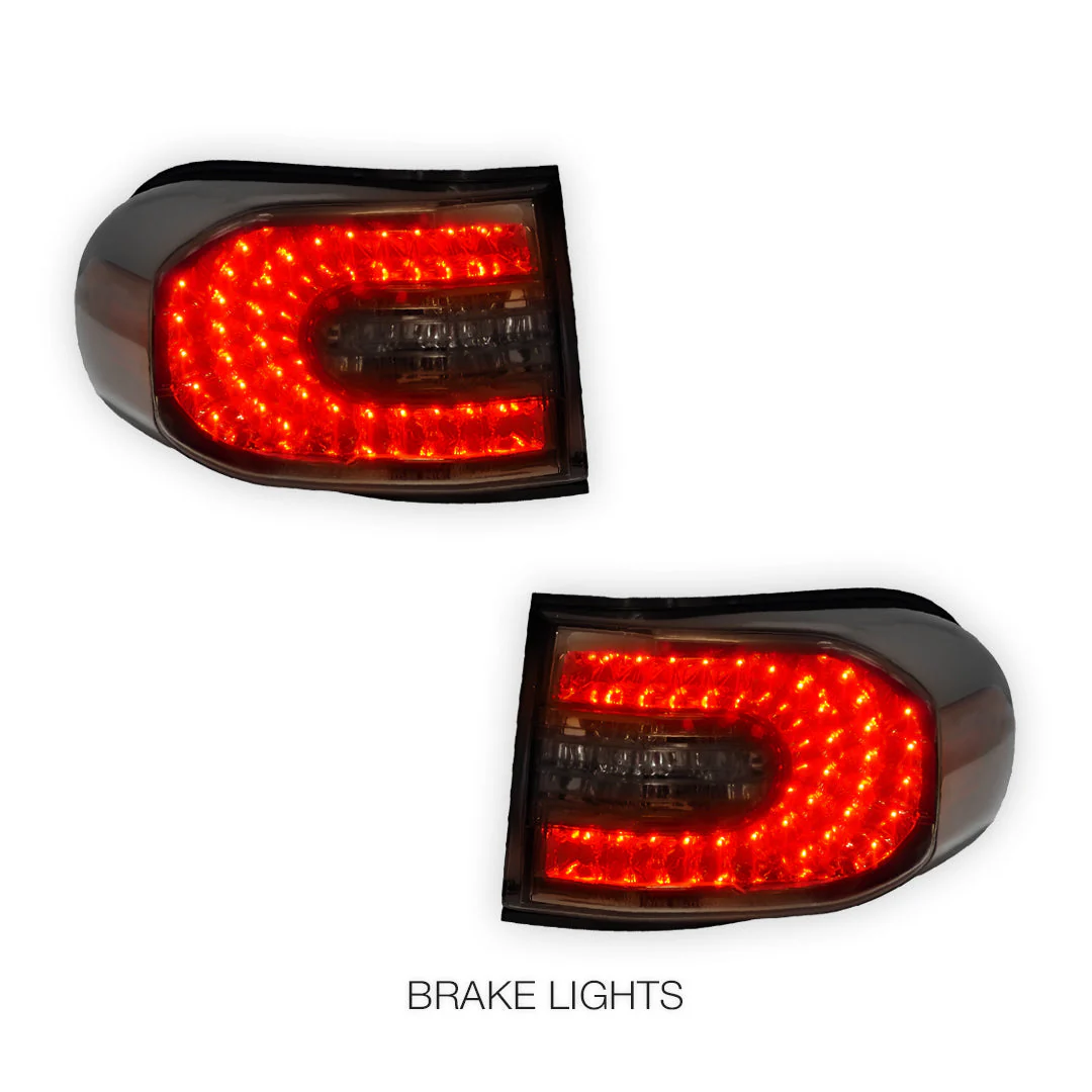 Toyota FJ Cruiser GSJ15R (2011 - 2016) Smoked Full LED Tail Lights LH + RH - Image 3