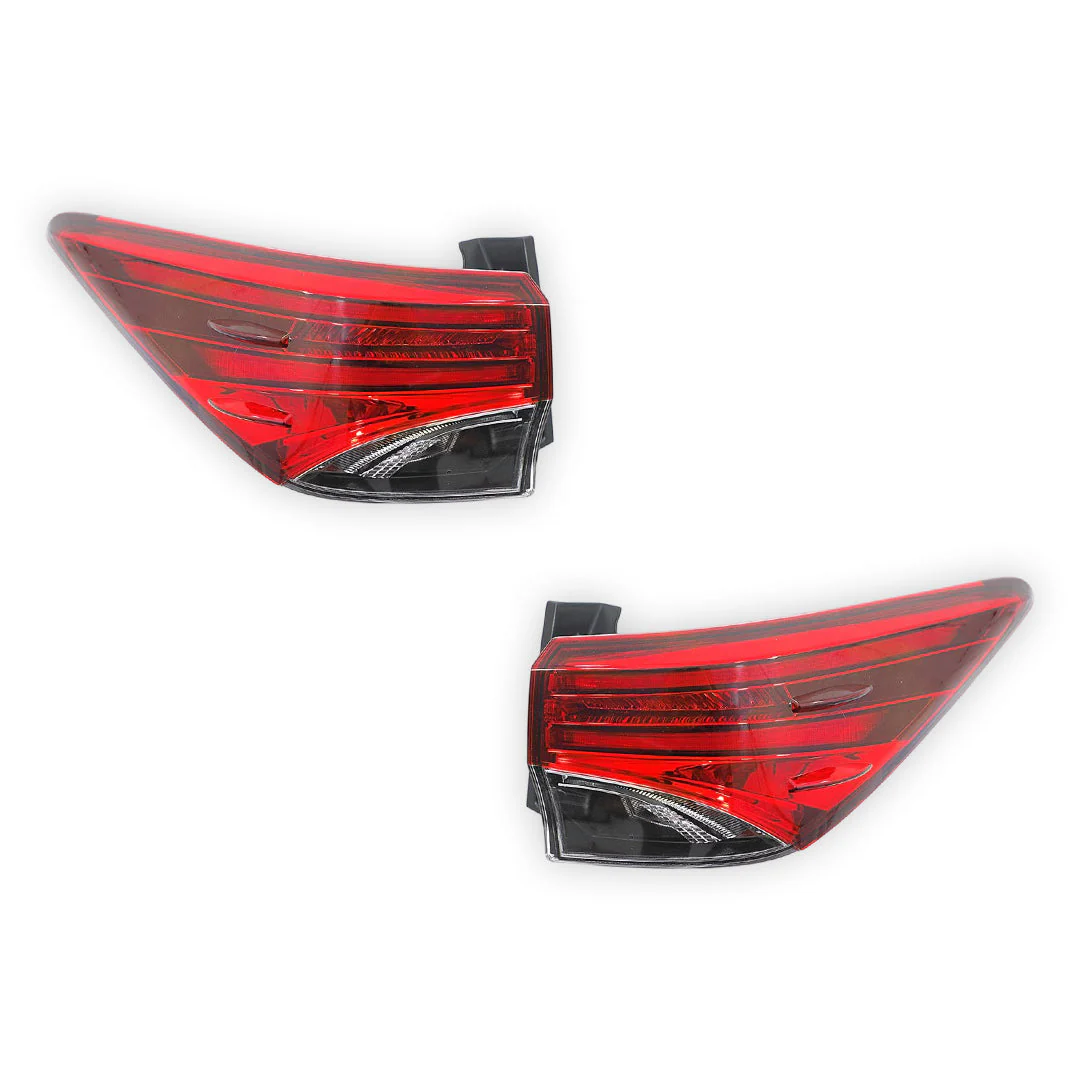 Toyota Fortuner GUN156 (2015 - 2020) OEM Style Tail Lights LH + RH - Image 2