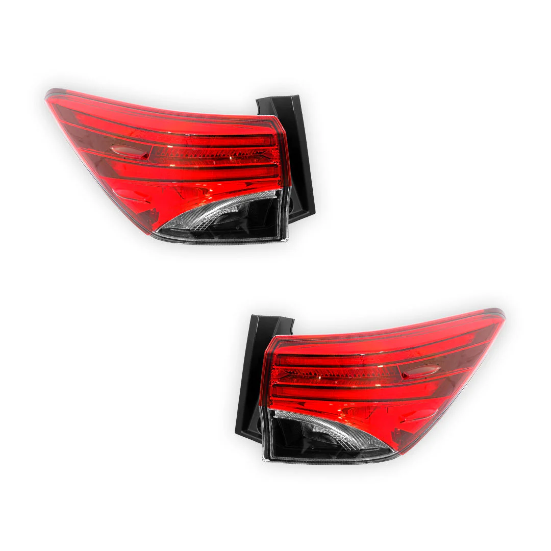Toyota Fortuner GUN156 (2020 - 2025) Genuine Non-LED Tail Lights LH + RH - Image 2
