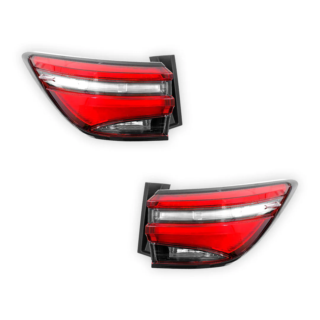 Toyota Fortuner GUN156 (2020 - 2025) Genuine White LED Tail Lights LH + RH - Image 2