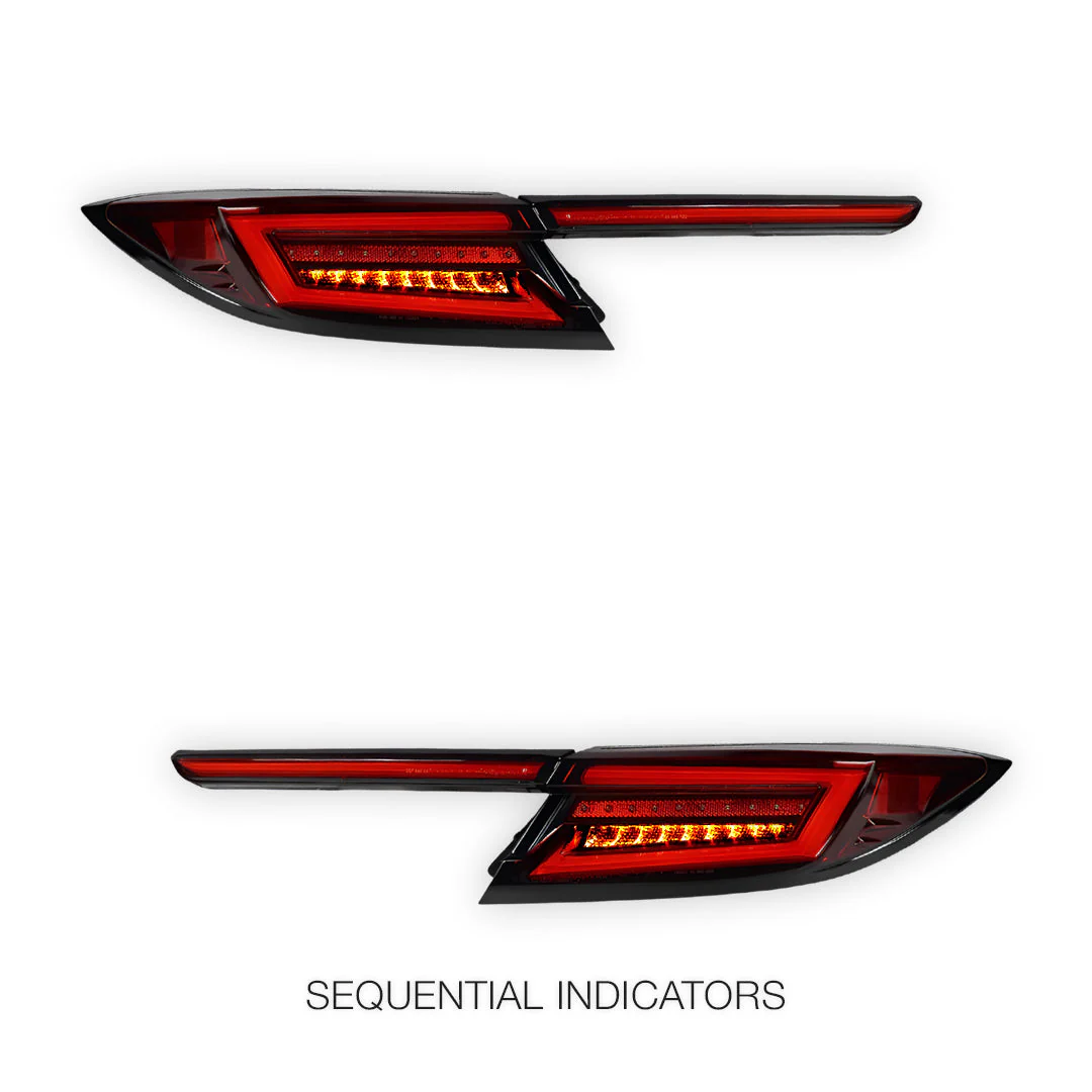 Toyota GR86 ZN8 (2022 - 2025) Sequential Full LED Tail Lights and Center Garnish LH + RH - Image 4