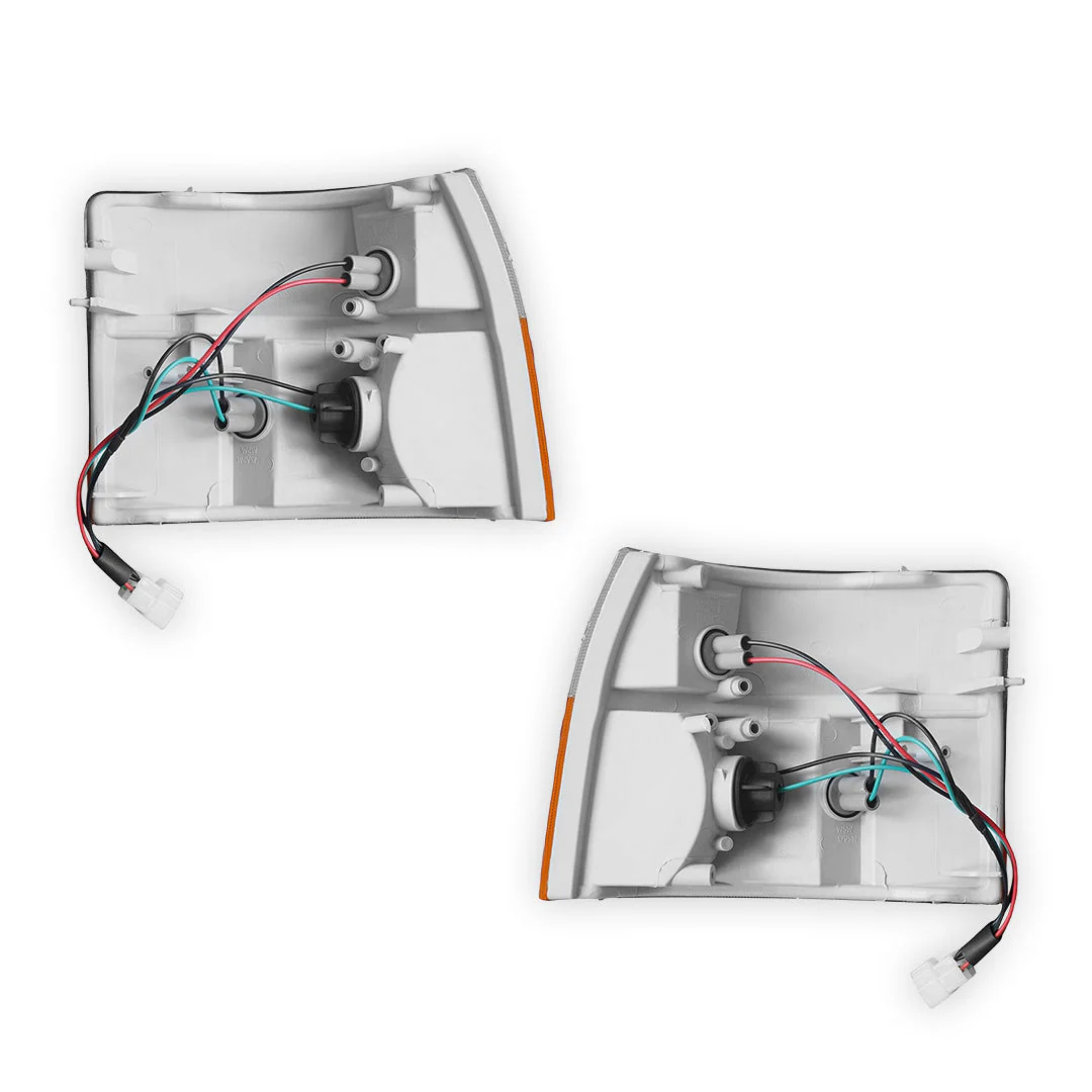 Toyota HiAce H100 / RZH Van (1989 - 2005) Indicator Lamp Corner Lights + Bulbs LH + RH - Image 3