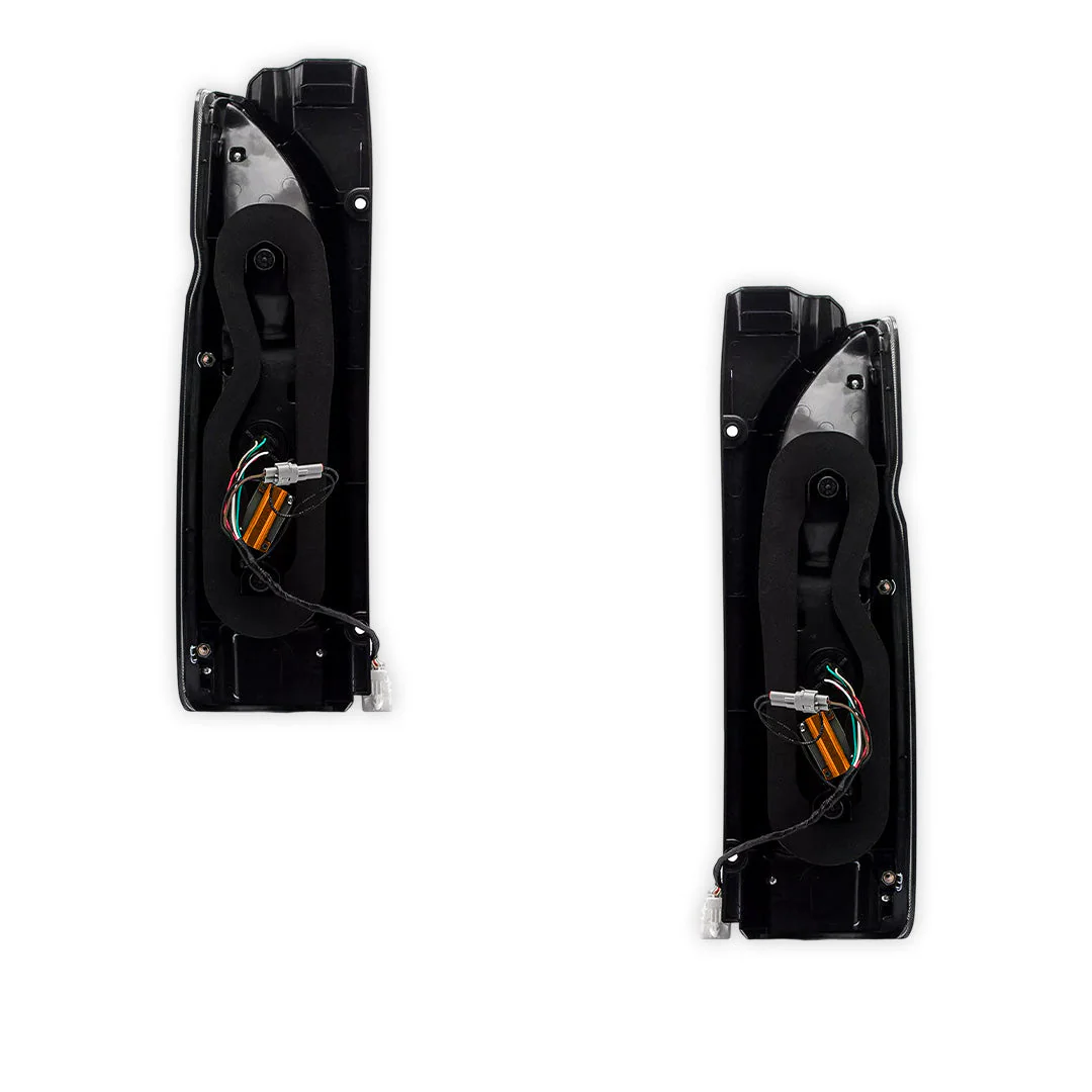 Toyota Hiace H200 (2005 - 2018) Sequential Smoked Tail Lights LH + RH - Image 7