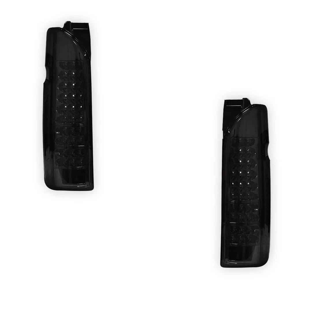 Toyota HiAce H200 (2005 - 2018) Smoked Black LED Tail Lights LH + RH - Image 6