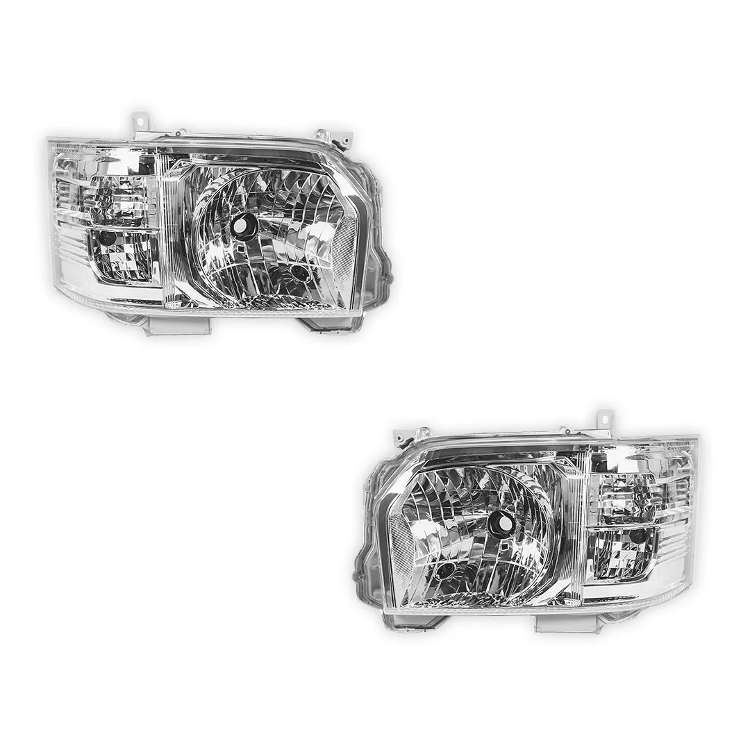 Toyota Hiace H200 Van Bus (2013 - 2019) Headlights LH + RH - Image 2