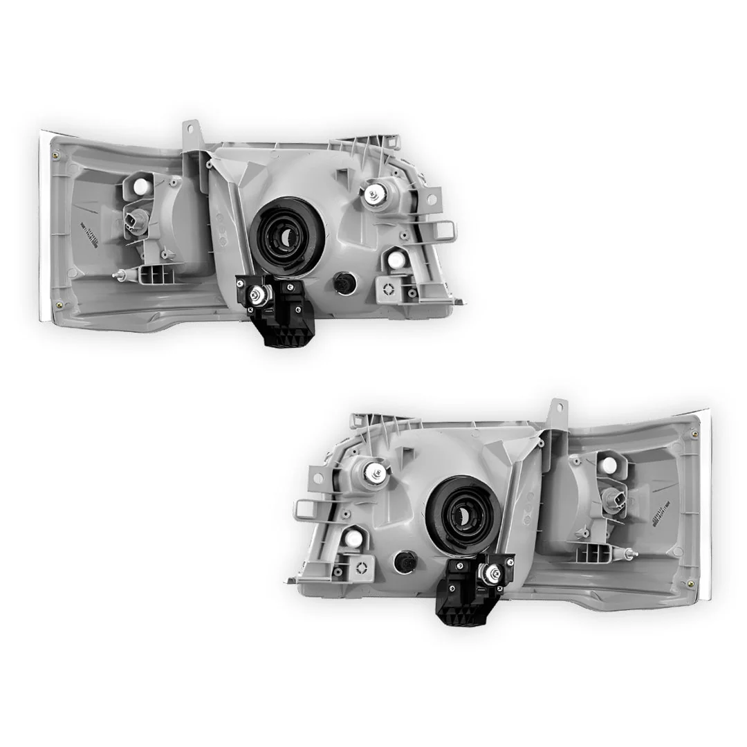 Toyota HiAce High Roof (2005 - 2010) OEM Style Headlights LH + RH - Image 3