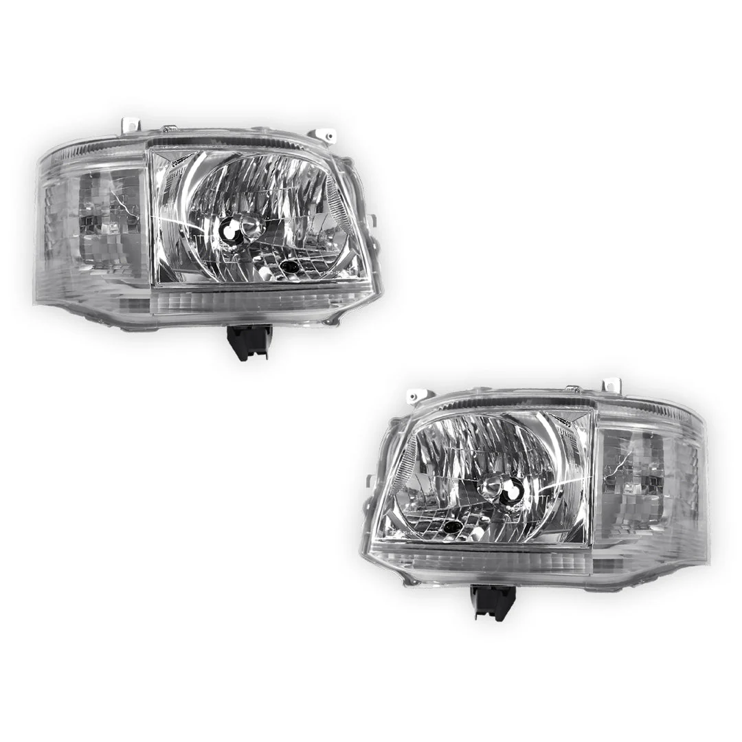 Toyota HiAce High Roof (2010 - 2013) OEM Style Headlights LH + RH - Image 2