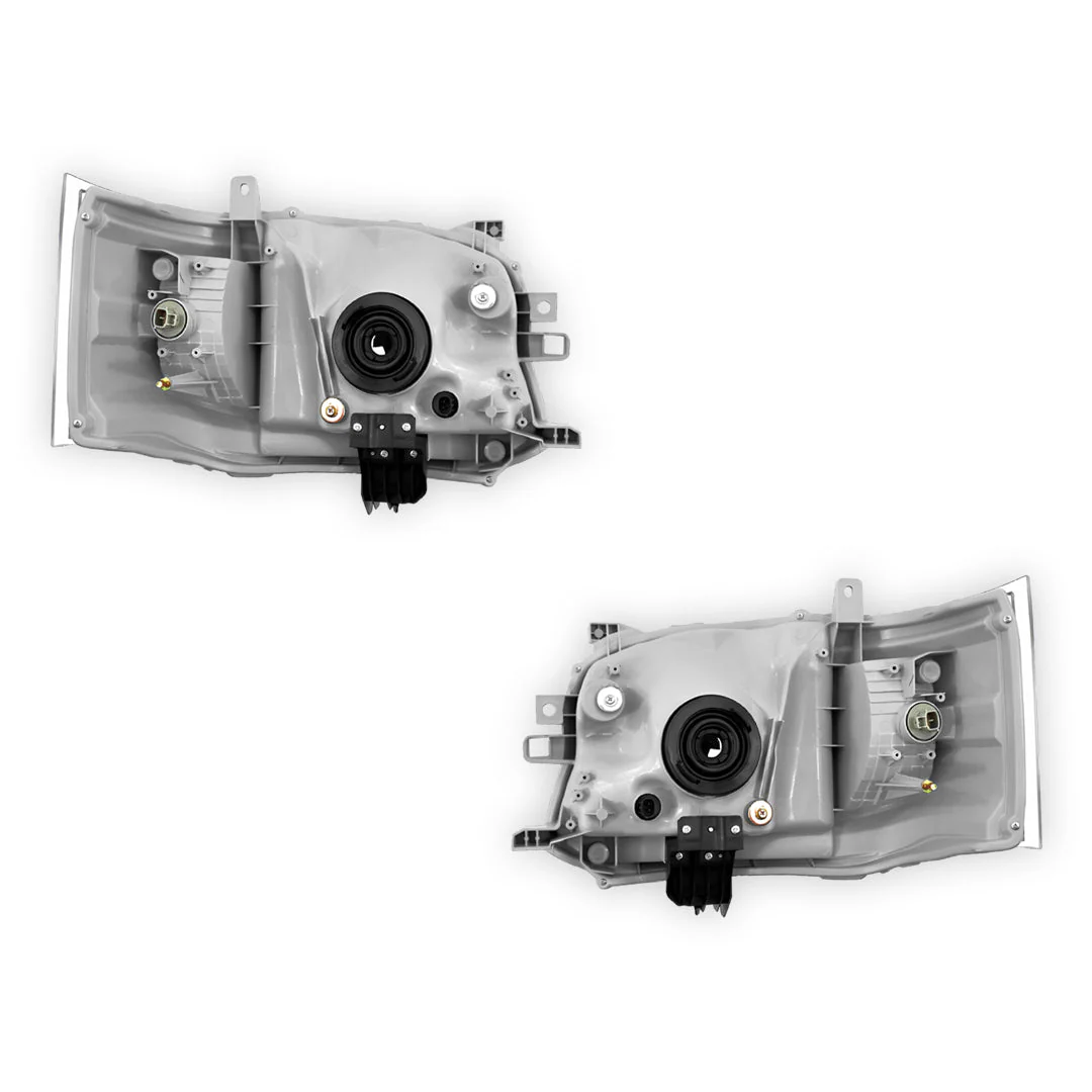 Toyota HiAce High Roof (2010 - 2013) OEM Style Headlights LH + RH - Image 3