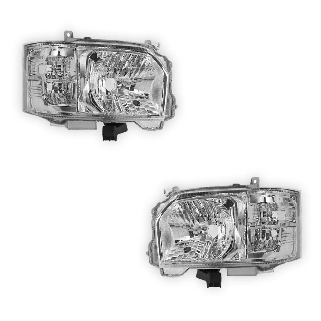 Toyota HiAce High Roof (2013 - 2019) Genuine Headlights LH + RH - Image 2