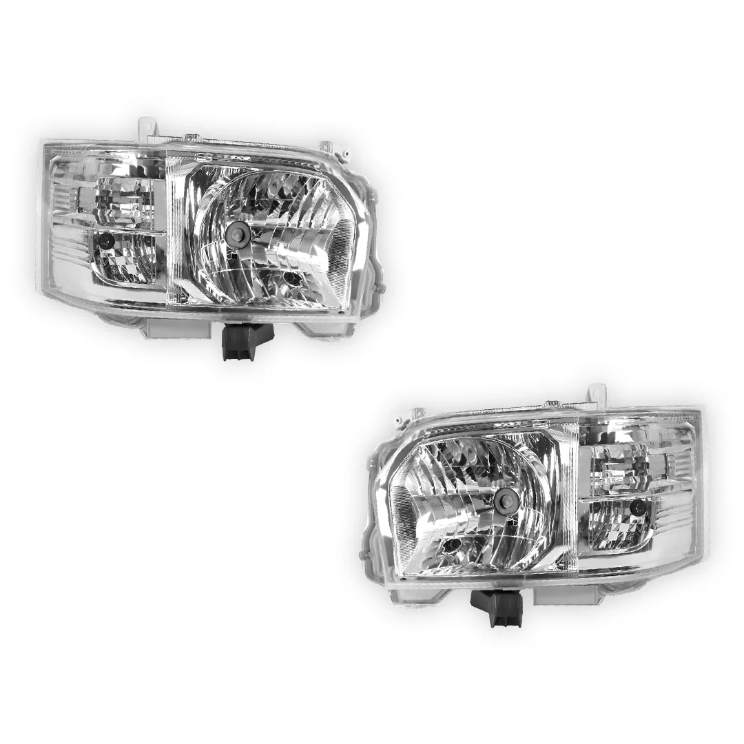 Toyota HiAce High Roof (2013 - 2019) OEM Style Headlights LH + RH - Image 2