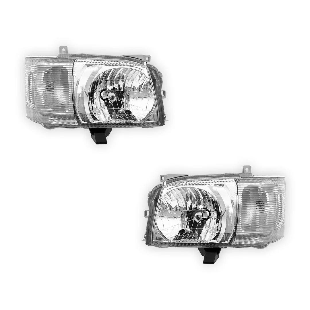 Toyota HiAce High Roof SLWB Van (2005 - 2010) OEM Style Headlights LH + RH - Image 2