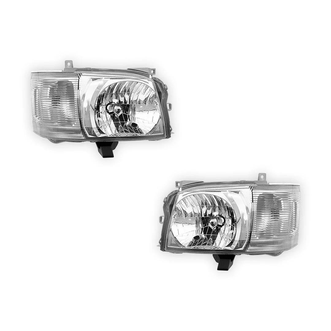Toyota HiAce Low Roof (2005 - 2010) OEM Style Headlights LH + RH - Image 2
