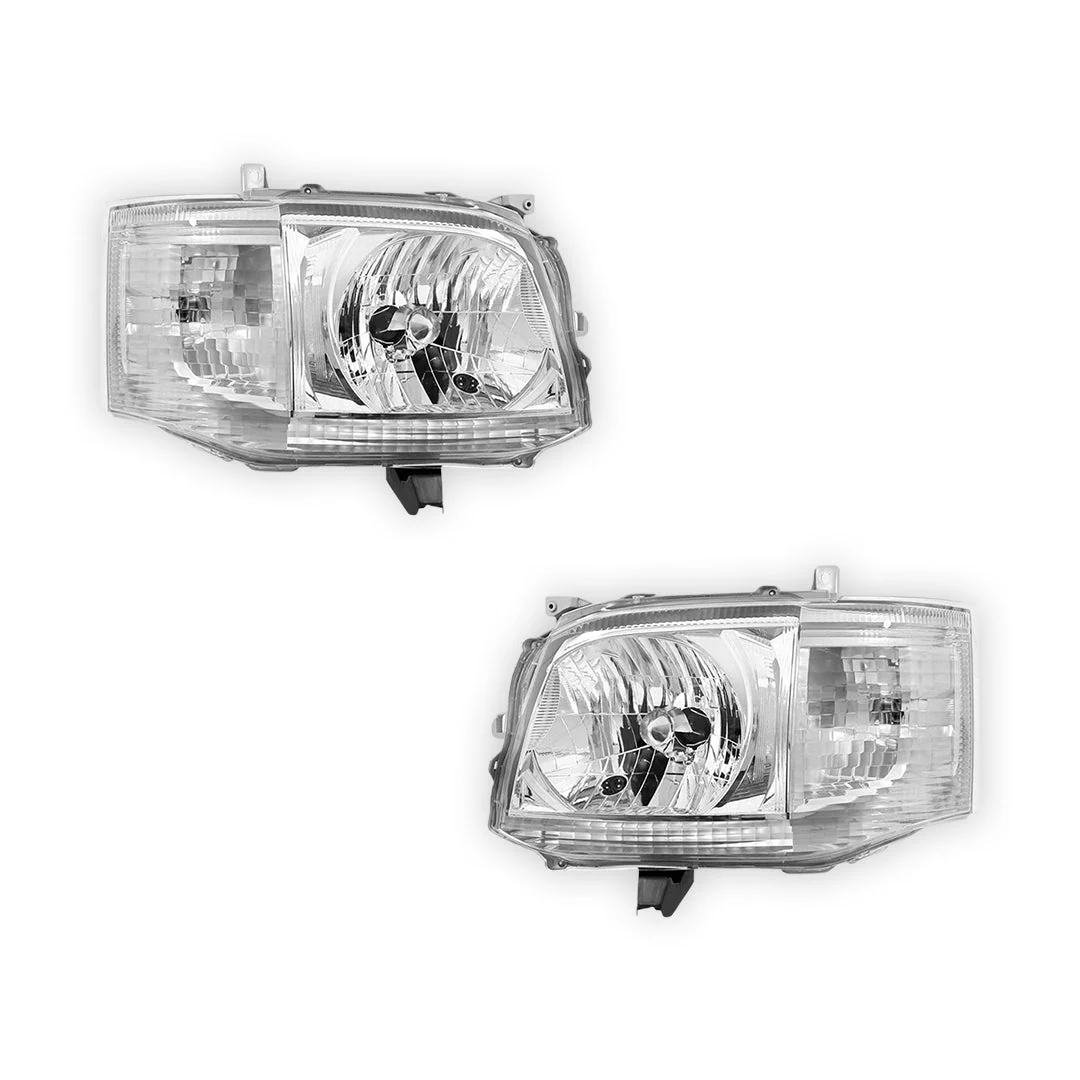 Toyota HiAce Low Roof (2010 - 2013) OEM Style Headlights LH + RH - Image 2