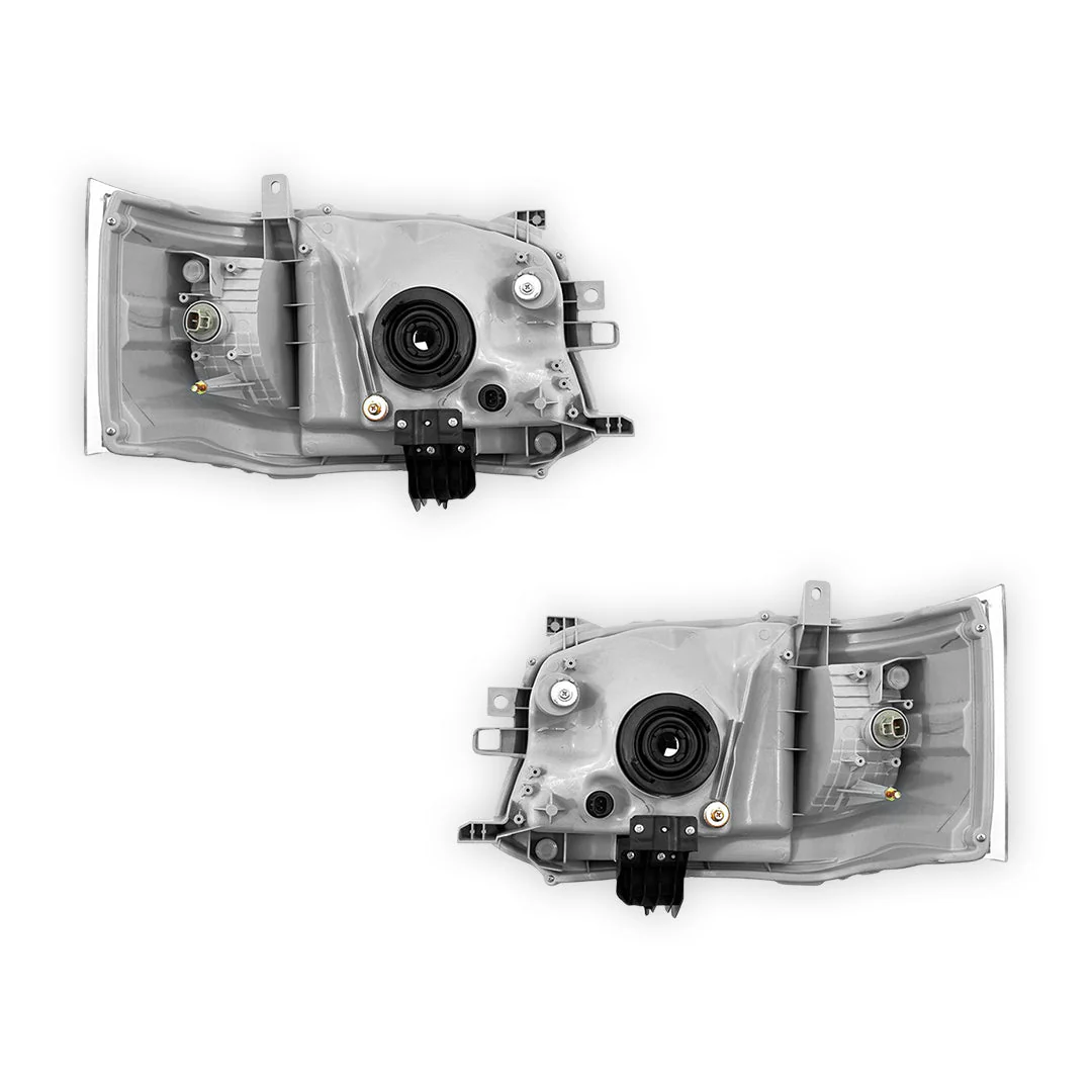 Toyota HiAce Low Roof (2010 - 2013) OEM Style Headlights LH + RH - Image 3