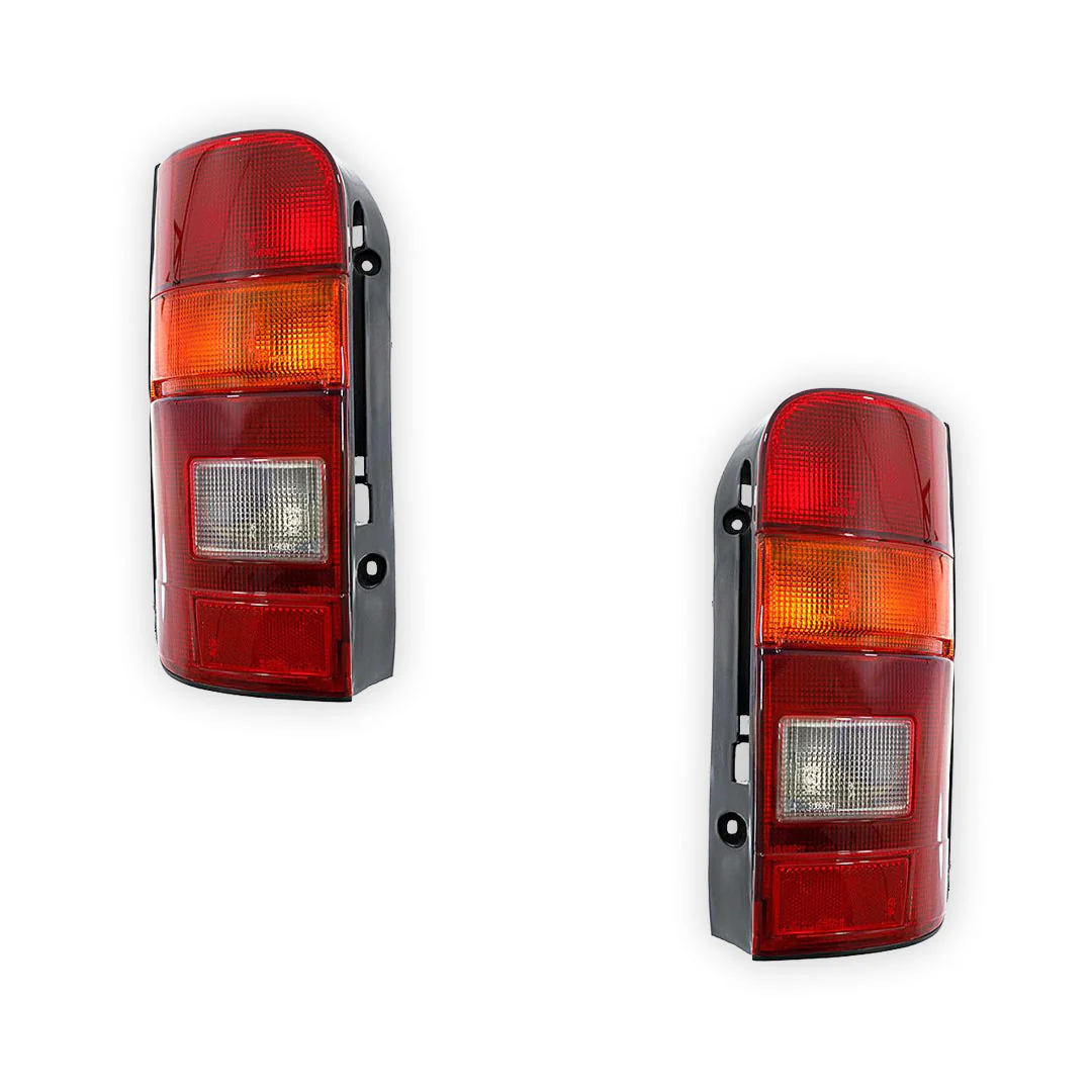 Toyota HiAce RZH With T Logo (1993 - 1998) OEM Style Tail Lights LH + RH - Image 2