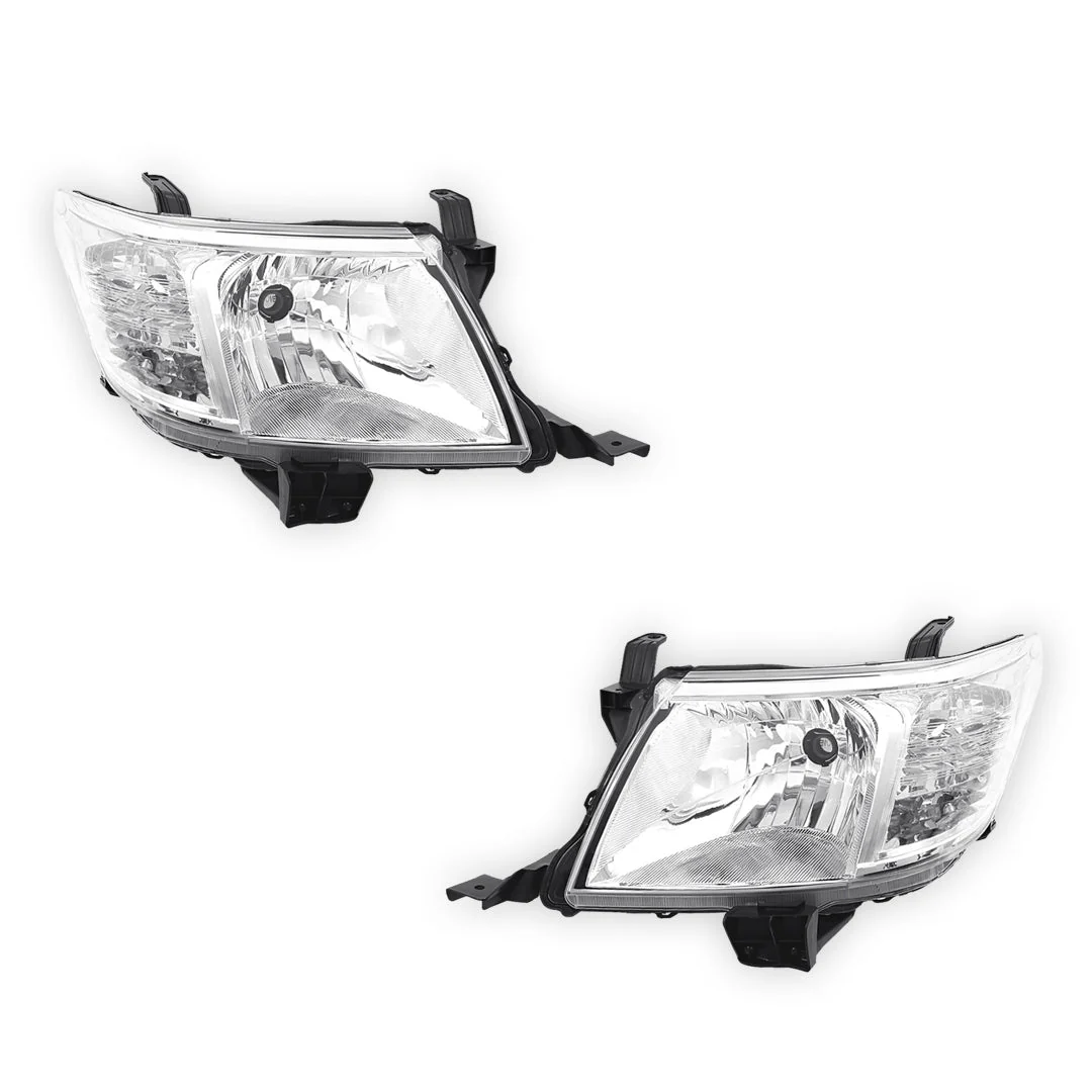 Toyota HiLux N70 (2011 - 2015) OEM Style Headlights LH + RH - Image 2