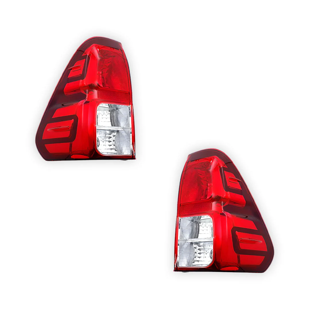 Toyota HiLux N80 (2015 - 2019) OEM Style Tail Lights LH + RH - Image 2