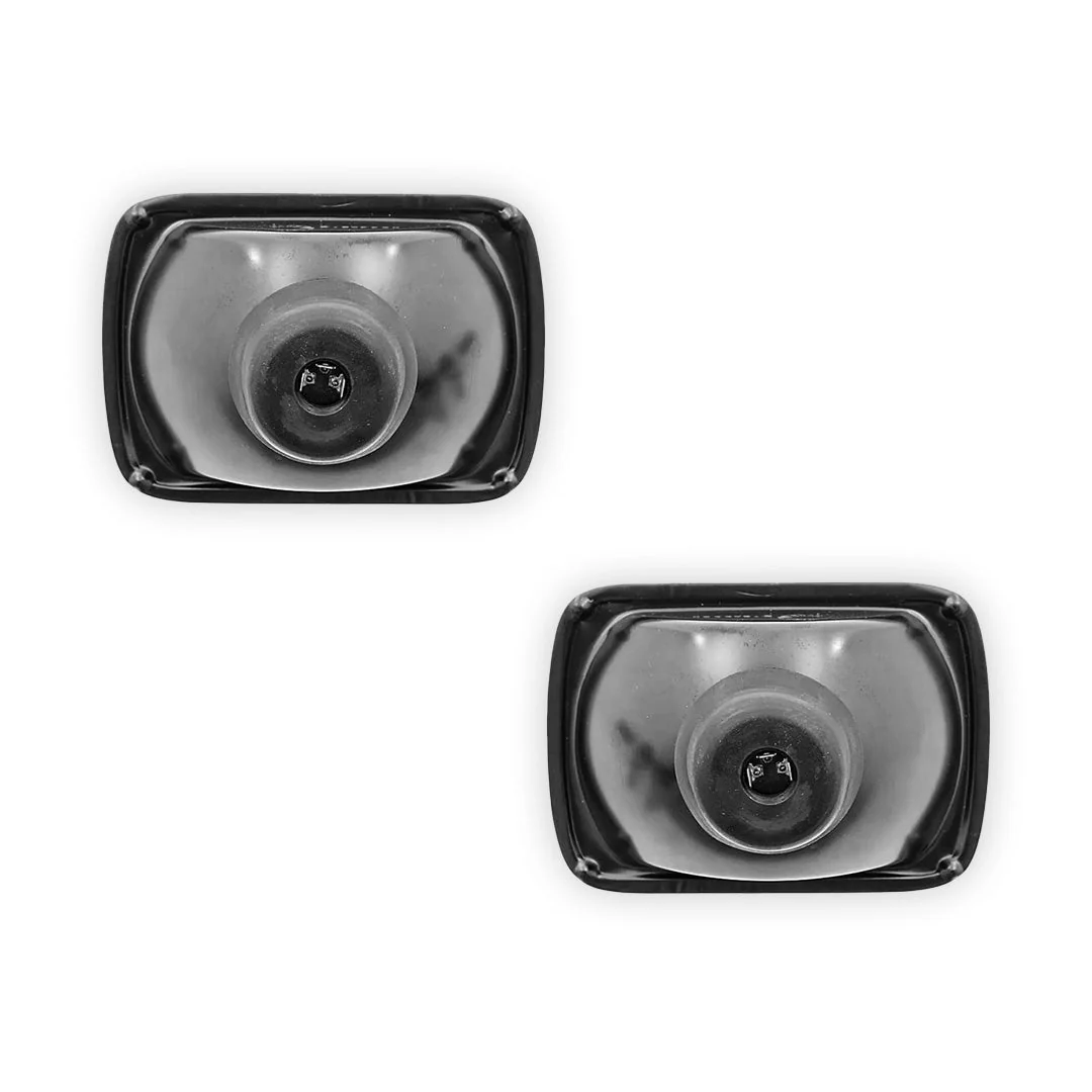 Toyota HiLux N30 / N40 / N50 / N60 (1980 - 2005) Headlights with H4 Globe Glass Lens LH + RH - Image 3