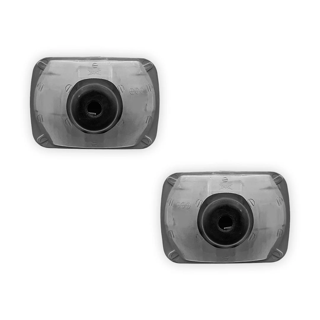 Toyota HiLux N30 / N40 / N50 / N60 (1980 - 2005) Headlights with H4 Globe Glass Lens LH + RH - Image 6
