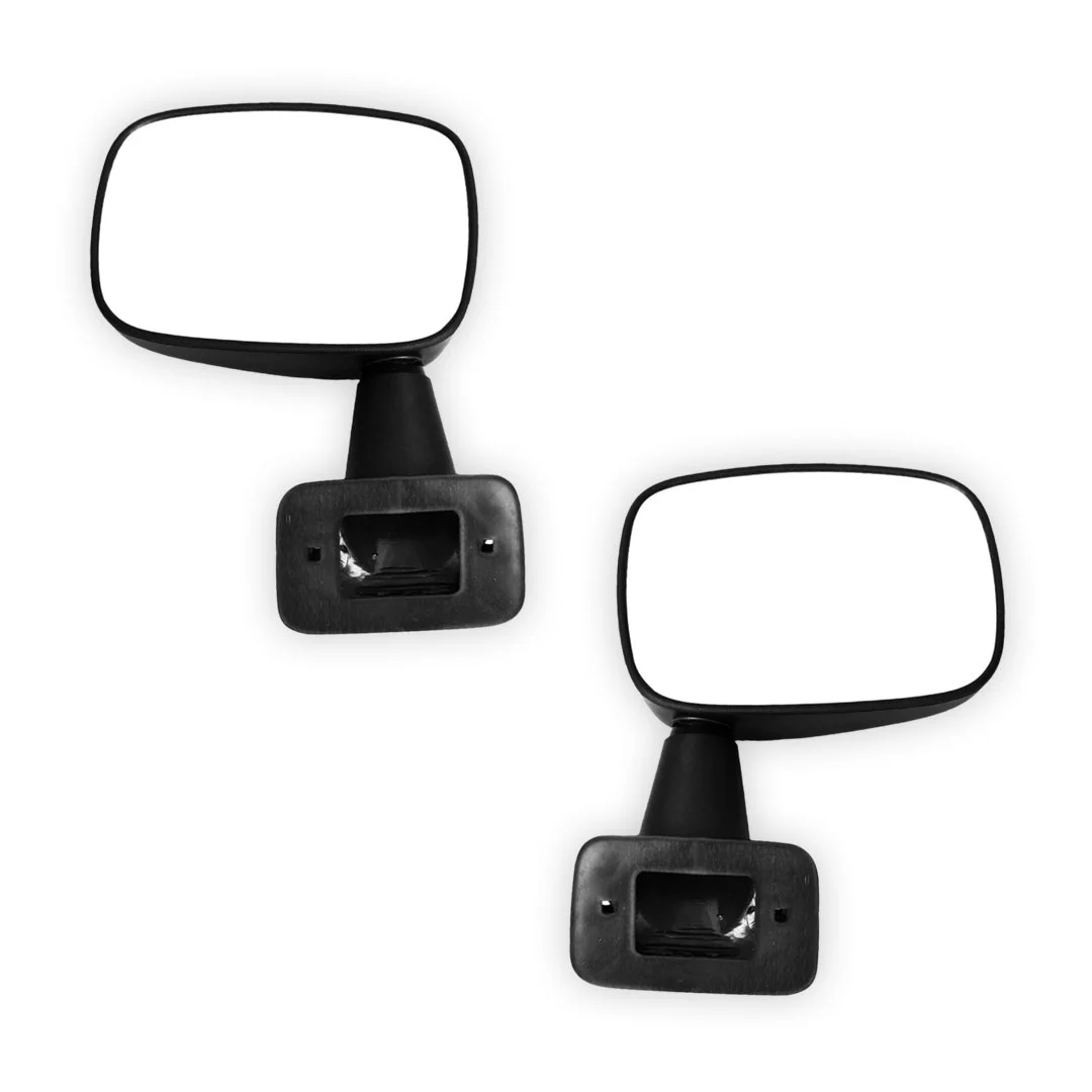 Toyota HiLux N40 (1986 - 1988) Black Door Mirrors LH + RH - Image 2