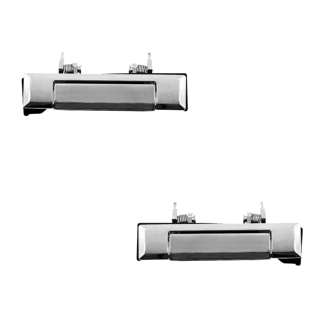 Toyota HiLux N40 (1986 - 1988) Front Chrome Outer Door Handle LH + RH - Image 2